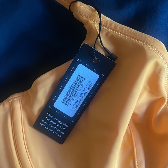 NWT CUUP Plunge Swim Bikini Top Nectar - Picture 4 of 7